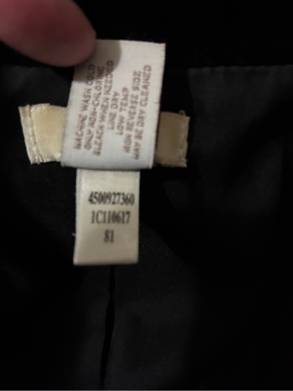Chico’s Black Velvet Single-Button Blazer - Picture 9 of 10